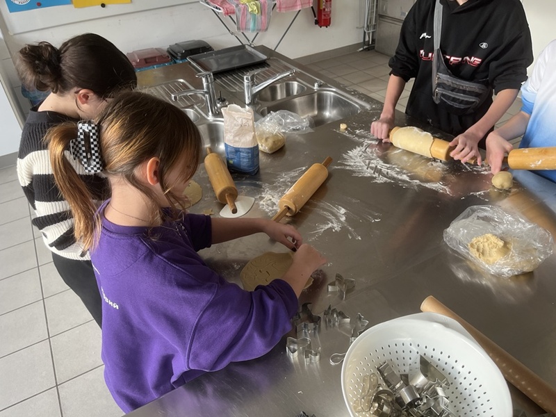 Foto Weihnachtsplätzchenbacken