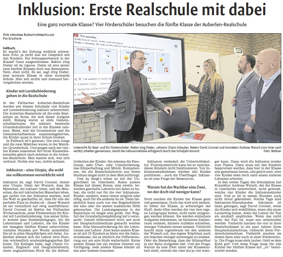 Foto Artiekl Inklusion